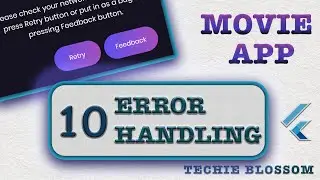 Complete Flutter App Course | Flutter Tutorial for Beginners | Error Handling (10)