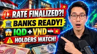 🚨IRAQI DINAR HOLDERS! Real Exchange Rate Finalised Now — Banks Ready For IQD & VND!🔥