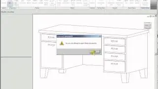 Revit API application to require password to edit family