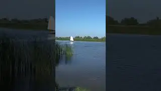 По реке под парусами