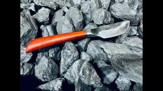 Forging a Paring Knife for my Etsy Shop!