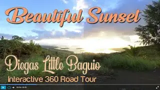 Dinagat Philippines - Diegas Little Baguio Beautiful Sunset Road Tour