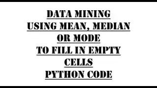 Data Preprocessing Using Python 