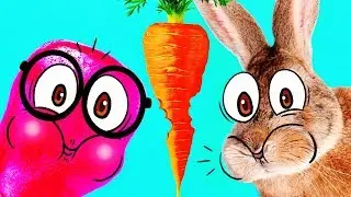 Slick Slime Sam Befriends a FUNNY SOCK BUNNY