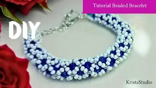 Easy Beaded Rope Tutorial with Needle