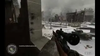 Call of Duty 2(Deutsch) Mission 7 part 1///Genosse Scharfschütze///