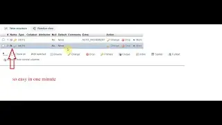 Create a foreign key in phpmyadmin and related to primary key