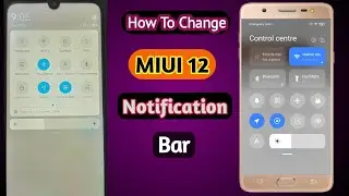MIUI 12 Notification bar | How To Change MIUI 12 Notification bar | MIUI 12 Notification Bar Change