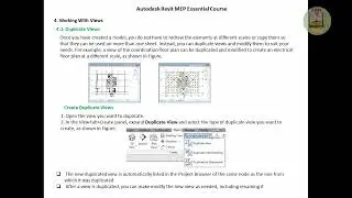 Revit MEP Essentials : An Overview of View, Selection, and Duplicate Views - Part 1
