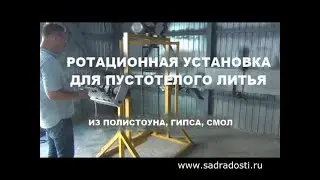 Ротационный станок для пустотелого литья