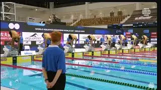 Qin Haiyang VS Adam Peaty at World Cup