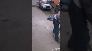 Доходный дом. Бакуринский Антон. Уборка на улице.