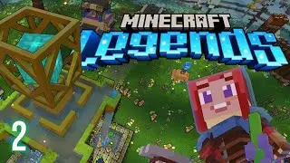 ATTACKING The Piglins I Minecraft Legends: Campaign [2]