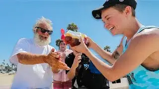 Paying Strangers $1,000 To Wash Hands With Syrup