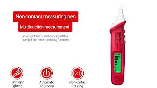 ANENG VC1018 Non-contact LCD Digital Voltage Tester 12V-1000V Multifunctional Pen Tester