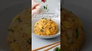 10 min Egg Fried Rice 🍚