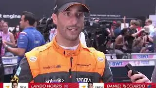 Daniel Ricciardo interview monaco grand prix