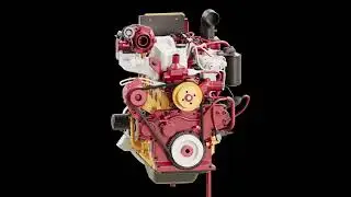 3D Engine Model - 360° Turntable Animation | HARD SURFACE KITBASH  