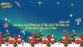 Galatians 4:4-5 Christmas Bible Verse || Bible Verse || Christian Projects