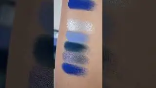 Natasha Denona Mini Triochrome Palette Finger & Brush Live Swatches