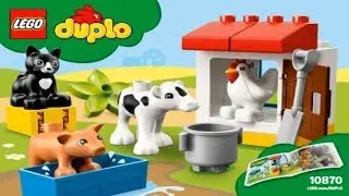 LEGO DUPLO Town FARM 2018 ANIMALS 10870 Лего Дупло Ферма Домашние животные