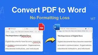 How to Convert PDF to Word | Edit PDF in Word | 100% Fix