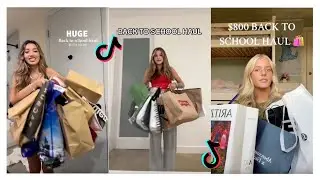 Back to School Haul - TikTok Compilation