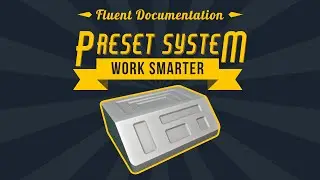 Fluent preset system - Blender addon tutorial