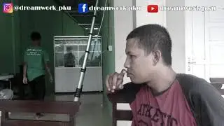 Cinematic video dari kamera hp lagi kerja