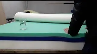 Тест с бокалом на матрасе разных марок ППУ (пенополиуретан)
