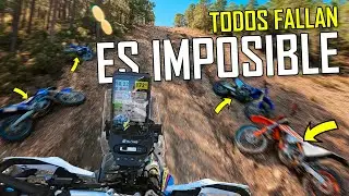 INTENTO SUBIR la CUESTA IMPOSIBLE - Roadbook BRUTAL en ¿Albacete?? [CON LA MOTOSIERRA Husqvarna 701]