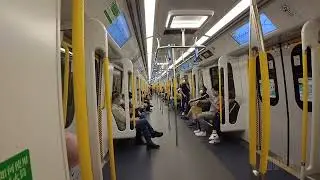 2022-May-15 東鐵綫挺伸過海•紅磡直達金鐘•第一次試搭•測試行車時間•超級車站？迷失金鐘站？地面指示清晰？水牌又清楚？行錯會點？East Rail Line @ Admirality