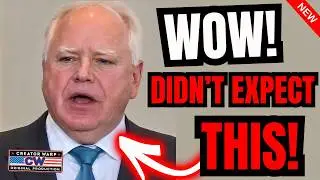 Tim Walz ACTUALLY DID THIS Long Before The Others! PATHETIC!