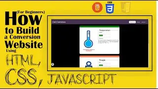 How to Build a Conversion Website Using HTML, CSS, and JavaScript (For Beginners)