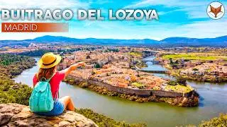 You won’t believe this is in Madrid! Buitrago del Lozoya | Walking Tour 4K