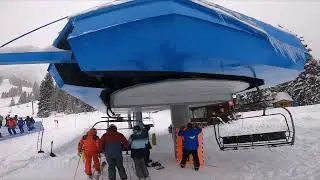 3rd chair at Snowbird | Powder Day!