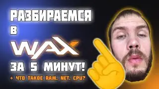 Установка Кошелька WAX  Стейкинг  Что такое RAM, NET, CPU?