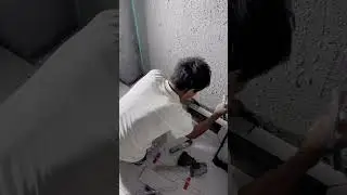 Tile installation P5824#shorts
