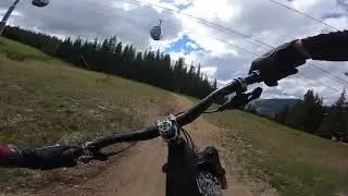 POV Lower Portion Paid-in-Full Trail at Keystone Bike Park