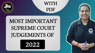 Most Important Supreme Court Judgements of 2022