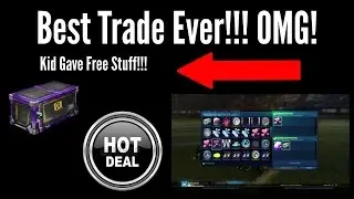 Best Trade Ever! OMG- Exotics And Crates For Free! My Current Inventory!