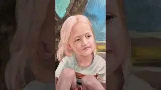 Портрет внука Майкла, холст, акрил