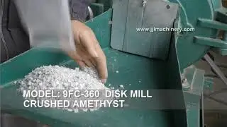 Quartz powder, Quartz crusher, FFC Disk Mill, make powder