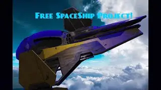 Free Spaceship Unreal Engine 5 Project!