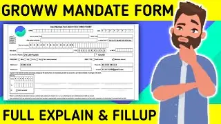Groww App Mandate Form Fill-up & Full explain | autopay set-up | Add mandate in groww app 