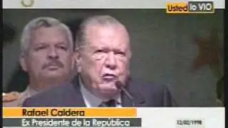 Ud. lo vio - Rafael Caldera habla de la juventud (1998)