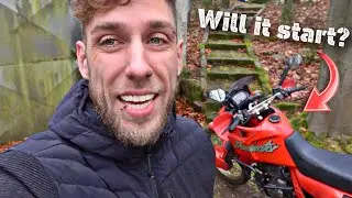 Trying to start my old Honda NX650 Dominator after 3 years in a shed! 