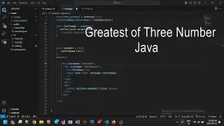 Write a Java program to get a number from the user and find greatest number between three