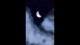 |Tutorial| Draw clouds at night