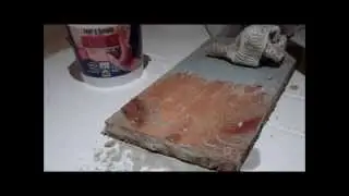 How to remove paint safely -  Demo on Two Pack Floor Paint